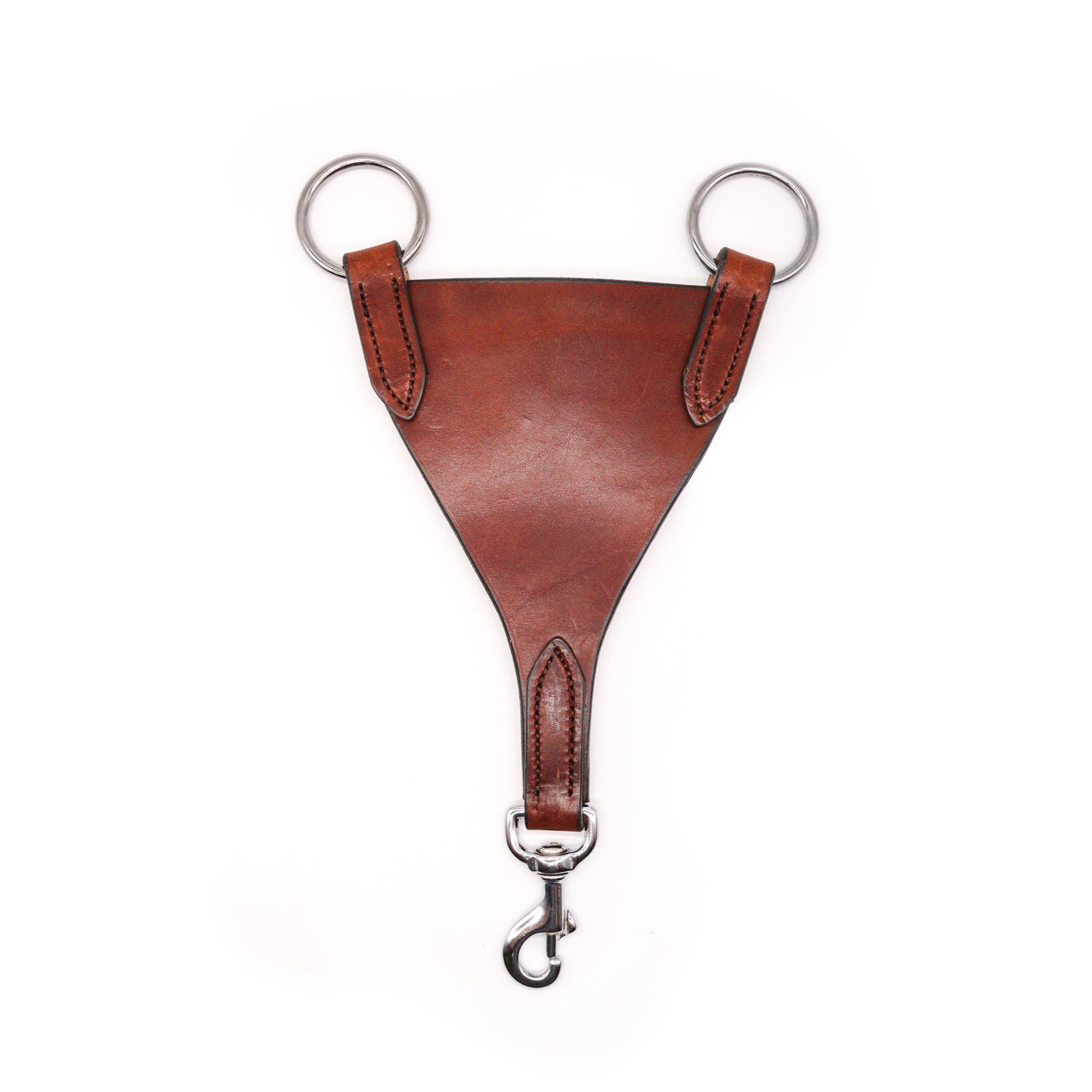 Ring Fork - Brown with Silver Hardware